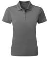PR633 Premier Ladies Spun Dyed Recycled Polo Shirt Dark Grey colour image